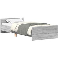 Cama Individual Estructura Madera Ingeniería Sonoma 75x190 cm CFW685495