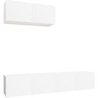 Set de 3 Muebles TV de Madera Contrachapada (CFW788796)