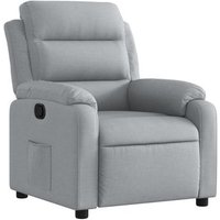Sillón Reclinable de Tela Clarocfw792650