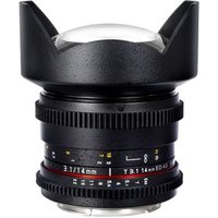 Lente Samyang 14mm T3.1 Canon VDSLR MKII
