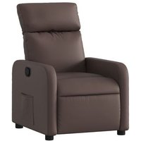 Sillón Reclinable de Cuero Sintético cfw792376
