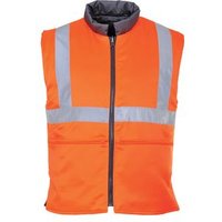 Chaleco de Calor Reversible de Alta Visibilidad