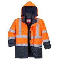 Chaqueta de alta visibilidad multi-protección Bizflame Rain Chaqueta de alta visibilidad multi-protección Bizflame Rain