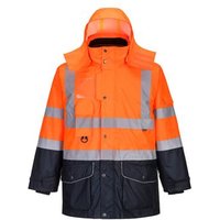 Parka 7 En 1 Alta Visibilidad Contrast Traffic Parka 7 En 1 Alta Visibilidad Contrast Traffic