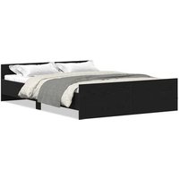 Estructura de cama matrimonial 120x190 cm (CFW6475327)