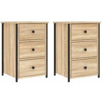 Pack 2 Mesitas de Noche de Madera Pack 2 Mesitas de Noche de Madera