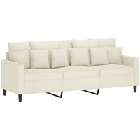 Sofá de 3 plazas de salón, terciopelo, 180 cm, CFW303953