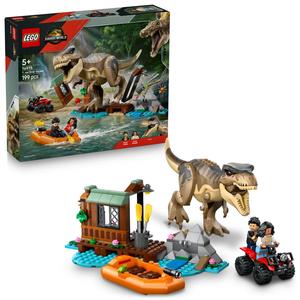 LEGO Jurassic World - Huida por el Río y T. rex a la Caza - 76975