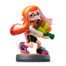 Figura Amiibo Splatoon Inkling Chica Figura Amiibo Splatoon Inkling Chica