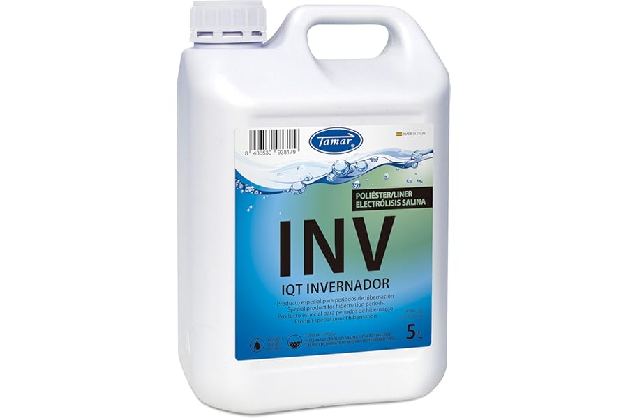 Tamar Invernador Poliester/Liner Electrólisis Salina Piscinas 5 l