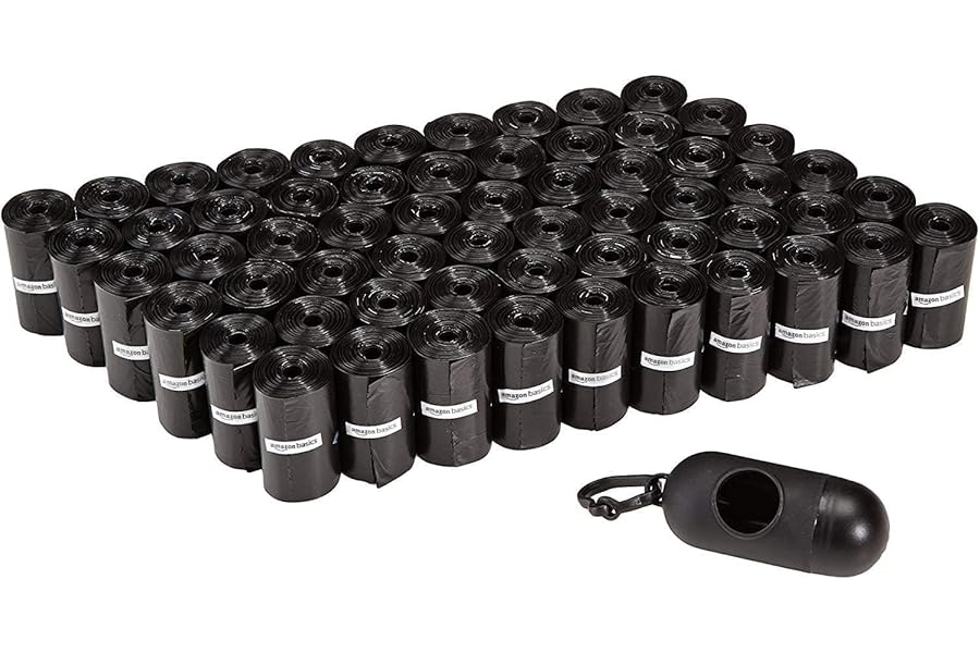 Amazon Basics Bolsas para perros, 900 unidades Amazon Basics Bolsas para perros, 900 unidades