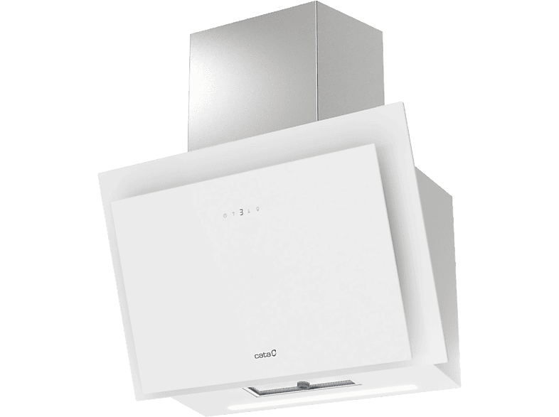 Campana decorativa Cata THALASSA PRO 700GWH, 6 niveles de extracción, 842 m³/h, 70 cm ancho