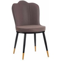 Sillón Concha Polipiel Acero (53 X 88 X 67 Cm) Sillón Concha Polipiel Acero (53 X 88 X 67 Cm)