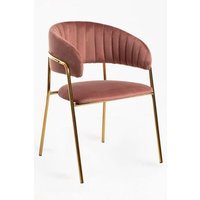 Silla Moniel Golden Terciopelo Silla Moniel Golden Terciopelo