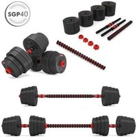Barra y Correas SGP40 HMS 40kg