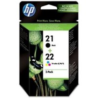 Cartucho De Tinta Original Hp 21/22