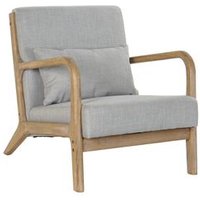 Sillón Dkd Home Decor de Poliéster y Lino