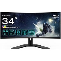 Monitor Gaming Curvo Gigabyte 34" UWQHD 21:9 144Hz 1ms