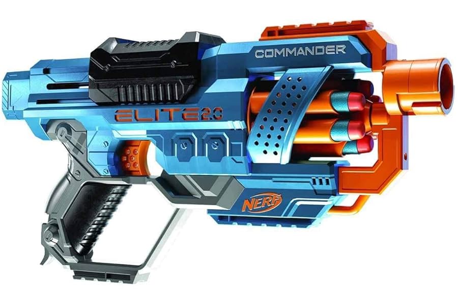 Hasbro Nerf 2.0 Commander RC-6 Lanzador de Dardos