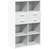Aparador de Madera de Ingeniería 80x42,5x124 Cm