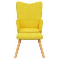 Silla De Relajación Con Reposapiés De Tela