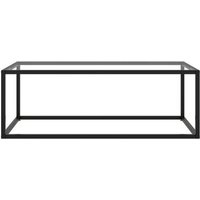 Mesa de Centro con Vidrio Templado 100x50x35 Cm