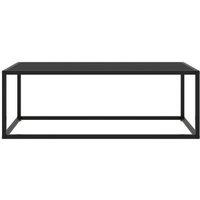 Mesa de Centro con Vidrio 100x50x35 cm