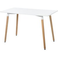 Mesa de comedor Homcom 120x60x75cm Mesa de comedor Homcom 120x60x75cm