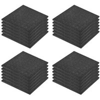 Losetas de Goma para Protección de Caídas 50x50x3 cm Losetas de Goma para Protección de Caídas 50x50x3 cm