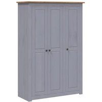 Armario 3 Puertas Madera Pino Vidaxl Panamá Range Armario 3 Puertas Madera Pino Vidaxl Panamá Range