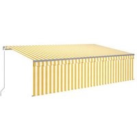 Toldo Retráctil Manual Perla 5x3 M Vidaxl