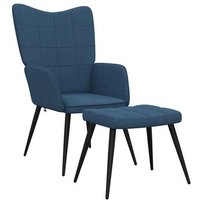 Sillón de Relax con Reposapiés Vidaxl
