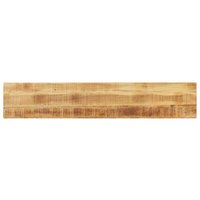 Tablero de Mesa Rectangular de Madera Maciza Mango 180x30x2,5 Cm