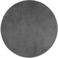 Alfombra Oviedo Gris Antracita Ø 200 cm