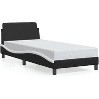 Cama sin colchón de cuero sintético 90x190 Cm