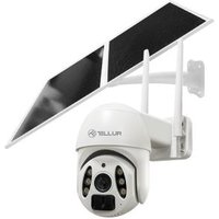 Cámara Solar Tellur Smart Wifi 3MP 2K Ultrahd con Panel Solar 20W