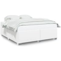 Estructura de Cama de Cuero Sintético 200x200 cm