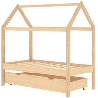 Estructura de Cama Infantil Vidaxl 70x140 cm
