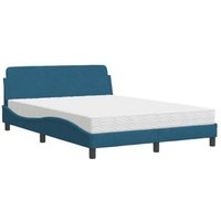 Cama con Colchón Terciopelo 140x190 cm