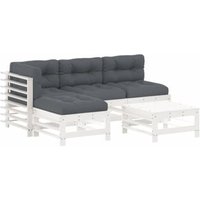 Juego de Muebles de Jardín para 5 Personas