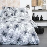 Juego de Cama de Algodón con Estampado Floral