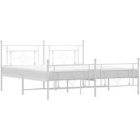 1 "Cama" Estilo "Industrial" con Estructura Metálica, Incluye Cabecero y Estribo, Tamaño "180x200"