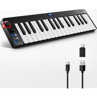 Controlador MIDI Donner N-32 de 32 Teclas