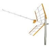 Antena DVB-T/T2 Exterior Amplificada 12 dB UHF