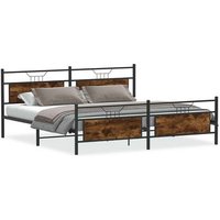 Estructura de cama sin colchón metal 193x203 cm