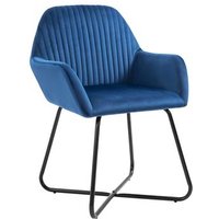Sillas De Comedor De Terciopelo (6 Unidades)