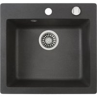 Fregadero Sintético Clivo 50 S-tq 1b 2o Auto Wst Onyx