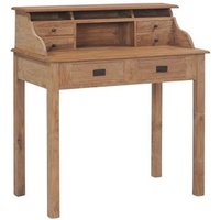 Escritorio de Madera de Teca Vidaxl