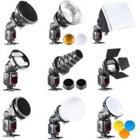 Set 7 Modificadores de Luz para Flash Bresser BR-SET7