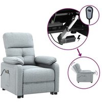 Sillón De Masaje Eléctrico Tela Vidaxl